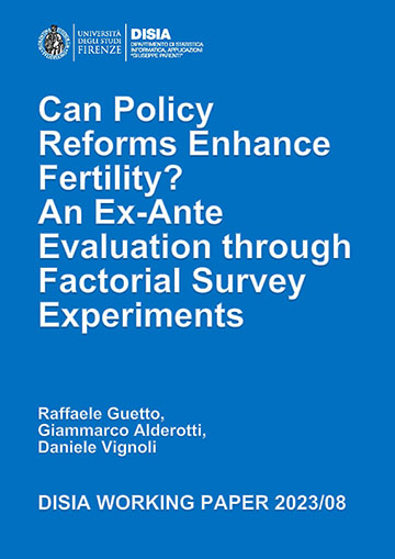 Can Policy Reforms Enhance Fertility? An Ex-Ante Evaluation through Factorial Survey Experiments