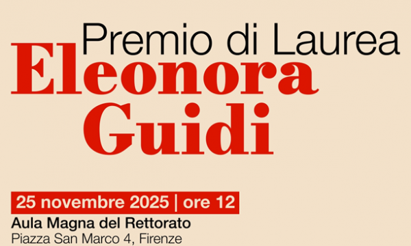 Premio di Laurea Eleonora Guidi