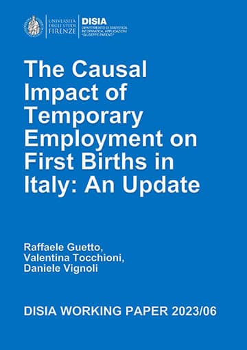 The Causal Impact of Temporary Employment on First Births in Italy: An Update