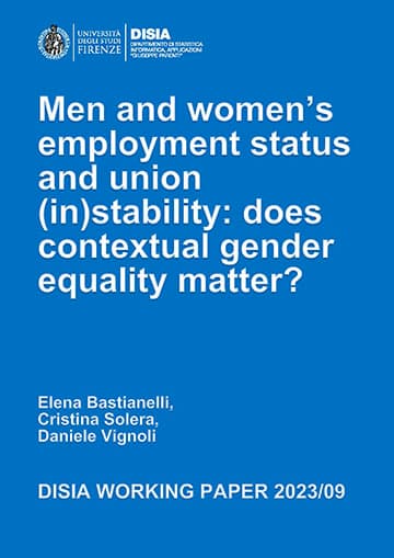Men and women's employment status and union (in)stability: does contextual gender equality matter?