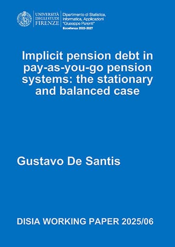 Implicit pension debt in pay-as-you-go pension systems: the stationay and balanced case.
