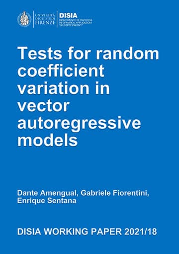 Test for random coefficient variation in vector autoregressive models
